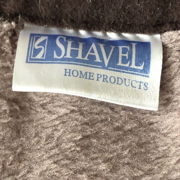 Shavel Fleece Wolf Blanket Hi Pile Throw 63x74 Outdoors Wilderness Lodge Cabin - Picture 9 of 12